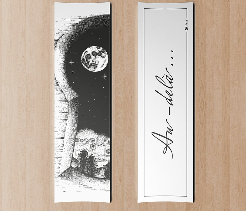 Marque-page "con finement" made in France