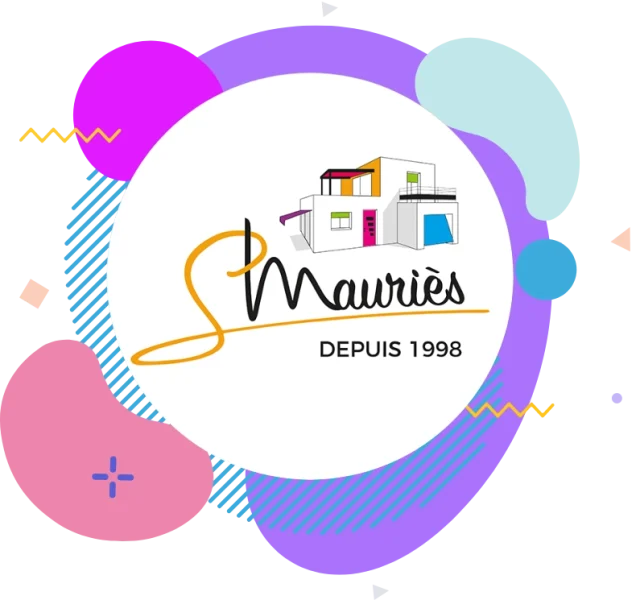 Conception de logo pour les établissements S. Mauries.