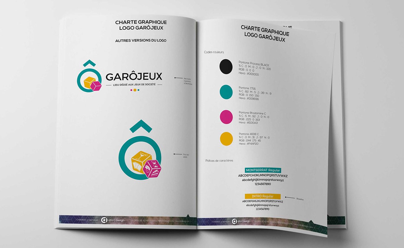 Charte graphique de Garôjeux