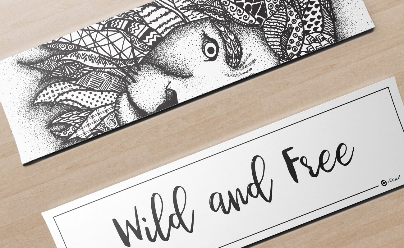 Illustration Marquue-page Wild and Free