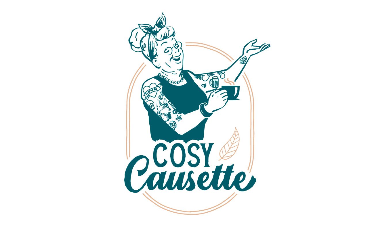 Logo Cosy Causette en couleurs